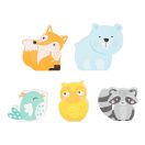 Small Foot - Pasztell torony állatokkal - JátékManufaktúra