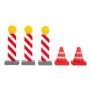 Small Foot - Közlekedési táblák készlet, 25 db - JátékManufaktúra