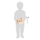 Small Foot - Rekeszes italos készlet 6 üveggel - JátékManufaktúra