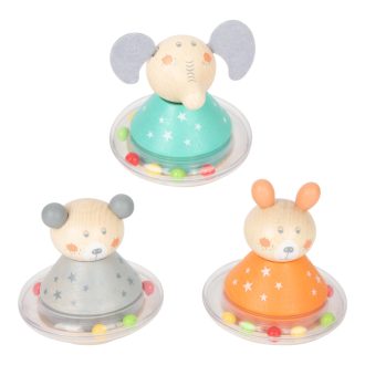 small foot - Forgó pasztell állatka 1 db - JátékManufaktúra