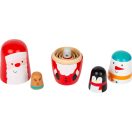 Small Foot - Karácsonyi matrjoska - JátékManufaktúra