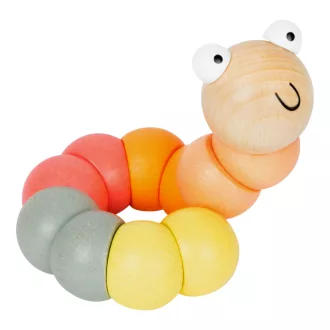 Small Foot - Motoros játék hernyó 1 db rózsaszín - JátékManufaktúra