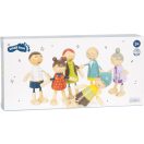Small Foot - Fa figurák - Család - JátékManufaktúra
