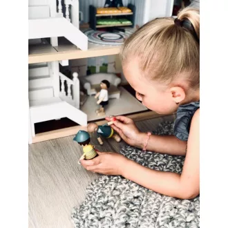 Small Foot - Fa figurák - Család - JátékManufaktúra