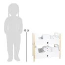 Small Foot - Fa babaágy Little Button - JátékManufaktúra