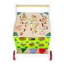 Small Foot - Fa tolókocsi: Jegesmedve - JátékManufaktúra