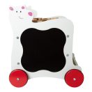 Small Foot - Fa tolókocsi: Jegesmedve - JátékManufaktúra