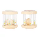 Small Foot - Pasztell csörgőgolyós bébijáték 2 db - JátékManufaktúra