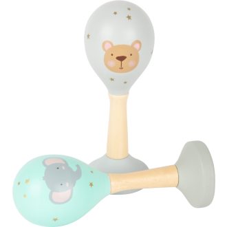 Small Foot - Pasztell rumba golyók - 2 db - JátékManufaktúra