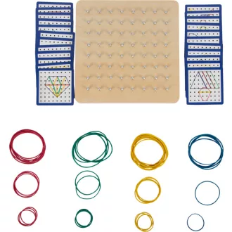 Small Foot - Fa geoboard tábla - JátékManufaktúra