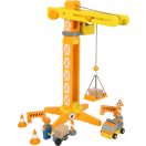 Small Foot - Fa daru tartozékokkal - JátékManufaktúra