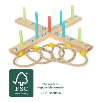 Small Foot - Karikadobó játék - Active - JátékManufaktúra