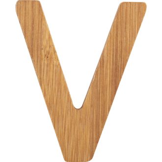 Small Foot - Bambusz betű - V - JátékManufaktúra