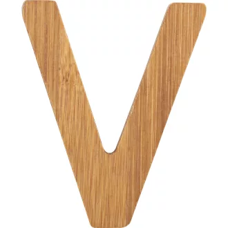 Small Foot - Bambusz betű - V - JátékManufaktúra