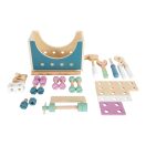 Small Foot - 2 az 1-ben szerszámosláda - Nordic - JátékManufaktúra