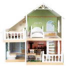 Small Foot - Fa babaház terasszal - JátékManufaktúra