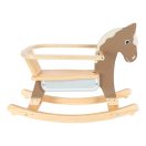 Small Foot - Fa hintaló korláttal - JátékManufaktúra