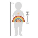 Small Foot - Fa készségfejlesztő szivárvány Safari - JátékManufaktúra