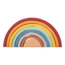 Small Foot - Fa készségfejlesztő szivárvány Safari - JátékManufaktúra