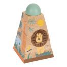 Small Foot - Fa rakosgató torony Szafari - JátékManufaktúra