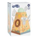 Small Foot - Fa rakosgató torony Szafari - JátékManufaktúra