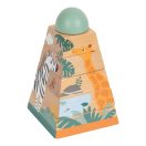Small Foot - Fa rakosgató torony Szafari - JátékManufaktúra