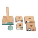 Small Foot - Fa rakosgató torony Szafari - JátékManufaktúra