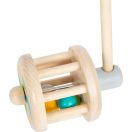 Small Foot - Fa csörgő tologatós jármű - JátékManufaktúra