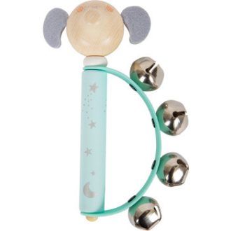 Small Foot - Pasztell tamburin - kék - JátékManufaktúra