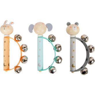 Small Foot - Pasztell tamburin - 1 db - JátékManufaktúra