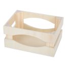 Small Foot - Fa rekesz tejesüvegekkel - Fresh - JátékManufaktúra