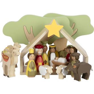 small foot - Fa karácsonyi betlehem - JátékManufaktúra