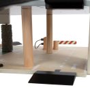 Small Foot - Fa versenypályás parkoló - JátékManufaktúra