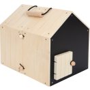 Small Foot - Plüss nyuszi ketreccel és kifutóval - Sérült csomagolás, de a játék természetesen új, hibátlan. Akkor válaszd, ha nem gond Neked a sérült csomagolás. - JátékManufaktúra