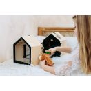 Small Foot - Plüss nyúl nyúlketrecben kifutóval - JátékManufaktúra