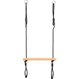 Small Foot - Trapéz hinta tornakarikákkal - Black Line - JátékManufaktúra