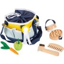 Small Foot - Lóápoló készlet táskával - JátékManufaktúra