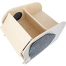 Small Foot - Játék tároló ülőkével és kerekekkel: Elefánt Wildlife - JátékManufaktúra