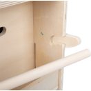 Small Foot - Játék tároló ülőkével és kerekekkel: Elefánt Wildlife - JátékManufaktúra