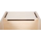 Small Foot - Játék tároló ülőkével és kerekekkel: Elefánt Wildlife - JátékManufaktúra