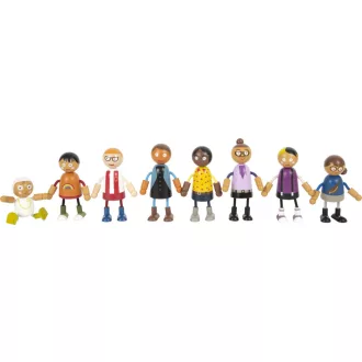 Small Foot - Hajlítható babák - Család kisgyermekkel - JátékManufaktúra