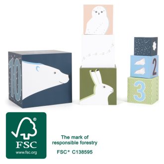 Small Foot - Rakosgató kockák Arctic - JátékManufaktúra