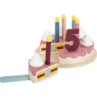 Small Foot - Születésnapi szeletelhető torta Tasty - JátékManufaktúra