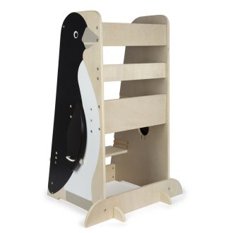 small foot - Tanuló torony Pingvin Wildlife - JátékManufaktúra