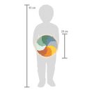 Small Foot - Színes fa puzzle - Safari - JátékManufaktúra