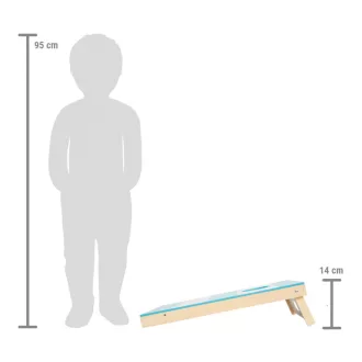Small Foot - 2 az 1-ben Cornhole és asztali hoki Active - JátékManufaktúra