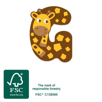 Small Foot - Fa betű - G - JátékManufaktúra