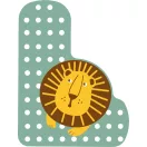 Small Foot - Fa betű - L - JátékManufaktúra