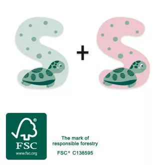 Small Foot - Fa betű - S - JátékManufaktúra