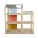 Small Foot - Babaház bútorokkal, natúr - JátékManufaktúra